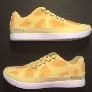 NOBULL Sunrise Palm Canvas Trainer New In Box.